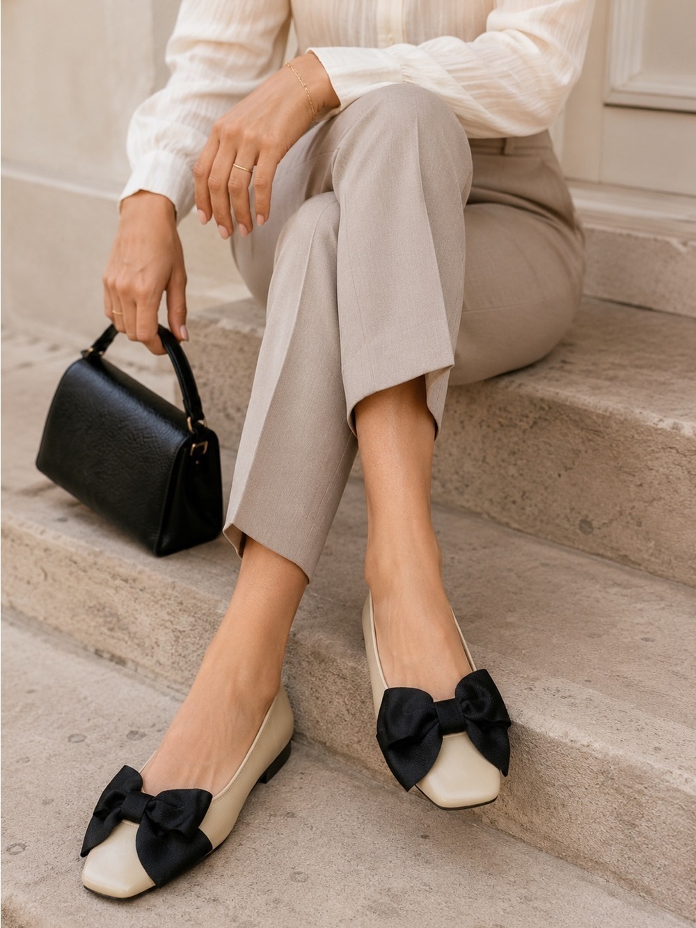 Ana Palma Bow Flats – Made in Spain – Size EU 38 (US 7.5–8)